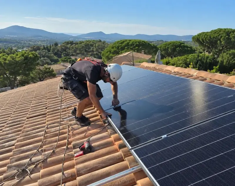 Installateur panneaux solaires Curvalle — pose photovoltaïque sur toiture
